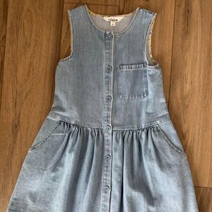 Mini Boden pinafore 8-9y